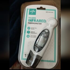 Medline Talking Infrared Thermometer.  NIB